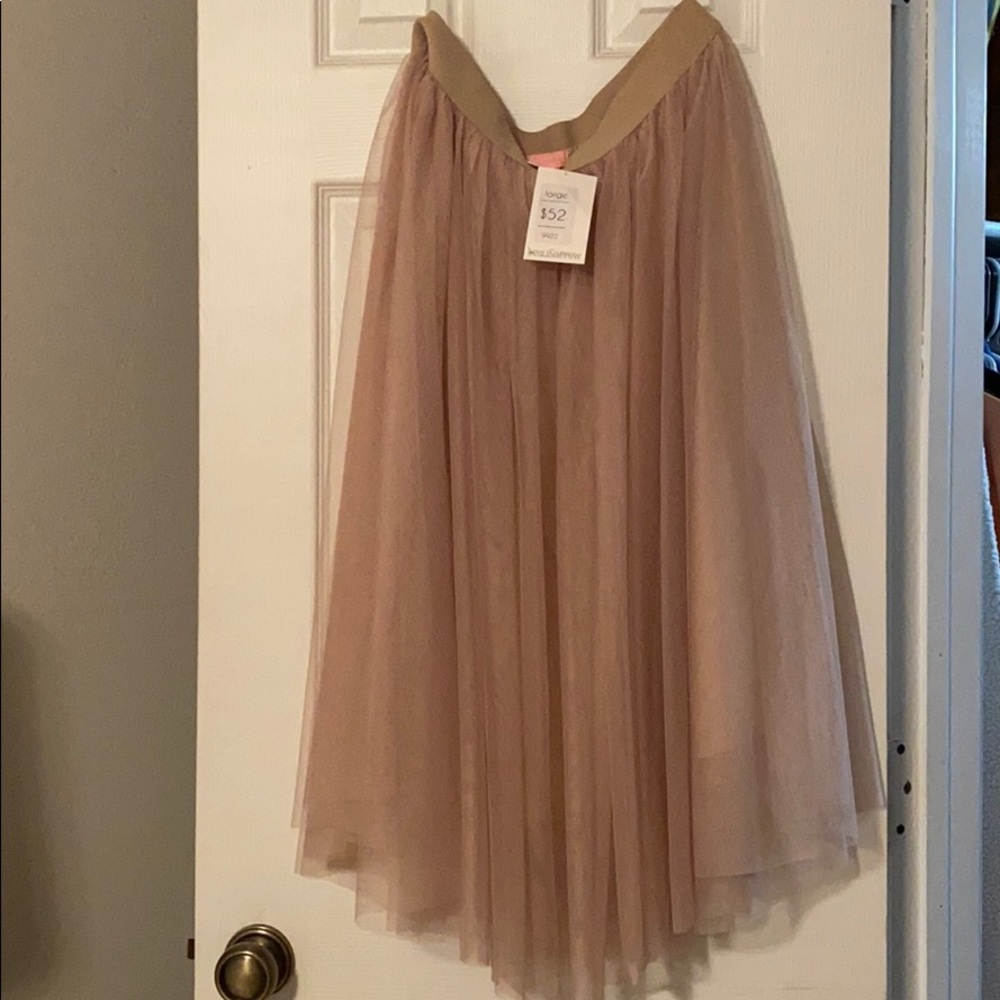 Gorgeous Tulle Midi Skirt